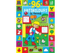 Carte cu 96 de abtibilduri la ferma