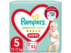 Scutece chilotel Premium Care Pants Mega Box Marimea 5 12-17kg 52buc Pampers