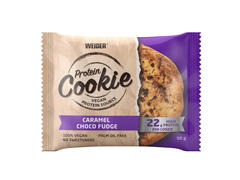 Biscuite vegan cu proteine, ciocolată și caramel 90 g