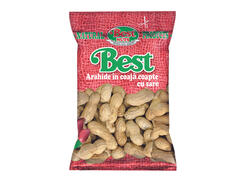 Arahide in coaja cu sare Best, 250 g
