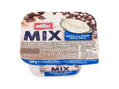 Muller Mix iaurt cu bilute de cereale cu ciocolata 130 g