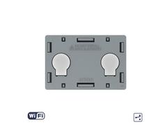 Modul Intrerupator Dublu Cap Scara / Cruce Wi-Fi cu Touch LIVOLO, standard italian – Serie Noua