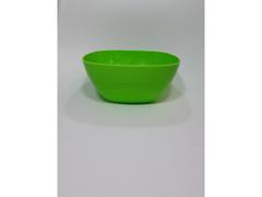 Bol plastic patrat 1.8L, verde