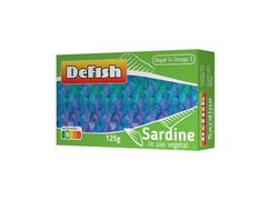 Defish sardina in ulei 125g