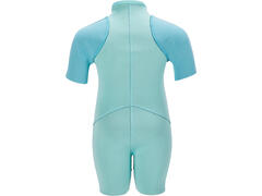 Combinezon shorty din neopren 2mm Turcoaz Copii - 6 ani