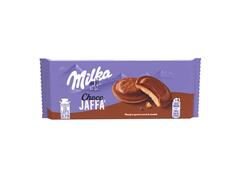 Milka Choco Jaffa biscuiti cu spuma cu aroma de ciocolata 128g