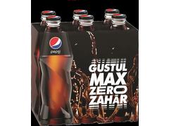 Pepsi Zero Zahar bautura racoritoare carbogazoasa 6x0.30L