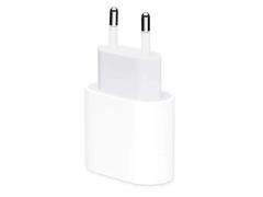 Incarcator retea Apple mhje3zm/a, USB-C, 20W, compatibil seria iPhone 12/13/14/15 (Alb)