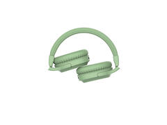 Casti fara fir on ear pentru copii Qilive Q.1994, Bluetooth 5.2, autonomie 12 ore, microfon incorporat, pliabile, verde