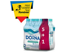 Apa minerala naturala plata Dorna Izvorul Alb, 5+1 x 2 l
