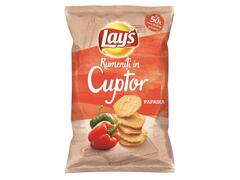 Lays Baked Paprika chipsuri din cartofi rumenite in cuptor cu gust de ardei copt 125 g