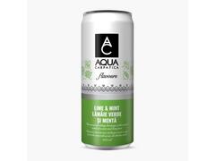 Aqua Carpatica Flavours lime si menta 0.33l