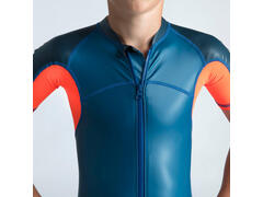 Combinezon înot KLOUPI Albastru-Roșu Băieți - 123-130cm 7-8A