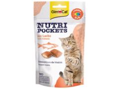 Recompense pentru pisici Gimcat Nutri Pockets cu somon 60 g