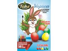 Vopsea lichida de oua Take pentru 50 oua