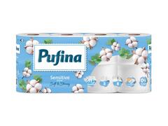 Hartie igienica Sensitive 8 role 3 straturi Pufina