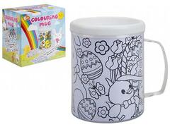 Set creativ Coloreaza-ti cana, plastic/hartie, Multicolor