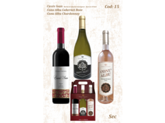 CUVEE IOAN, CHARDONNAY CONU, CABERNET SAUVIGNON ROZE