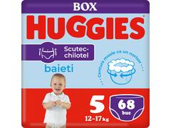 Scutece-chilotel Huggies Pants Baieti, Box (nr 5) 12-17kg, 68 buc