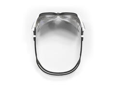 Ochelari Înot Active Lentile fumurii - Mărime mare - Negru-Alb