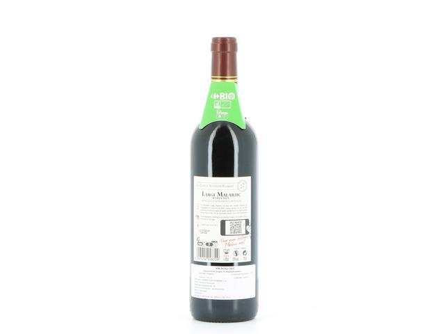 Vin rouge bio Bordeaux