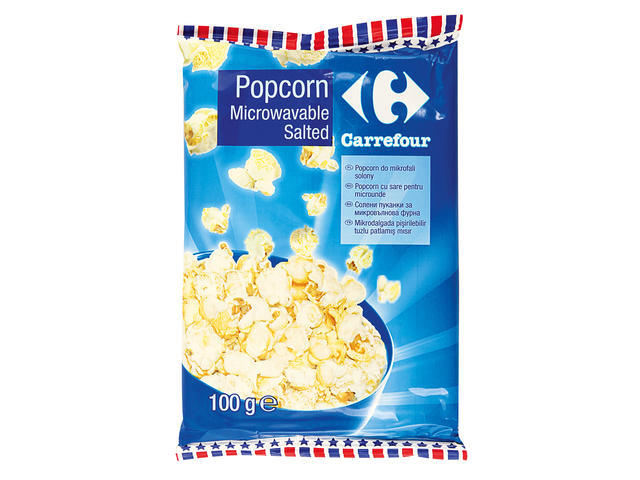 Popcorn salé (Carrefour)