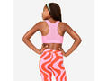 Bustieră respirantă sport Print roz Fete - 149-159cm12-13A