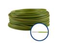 Cablu electric FY/ H07V-U 1,5 mm galben - verde