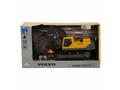 Excavator cu lumini, sunete si figurina, New Ray, Volvo, 1:32