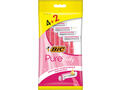 Aparat ras (3 lame) BIC Pure3 Roz P4+2