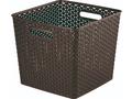 Cutie depozitare suprapozabila 25L, My Style Rattan, Curver