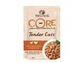 Hrana umeda pentru pisici Wellness Core Tender Cuts cu pui si curcan in sos 85 g