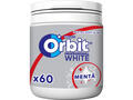 Orbit Professional White Spearmint guma de mestecat fara zahar cu arome de menta si mentol 60 buc 84 g