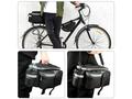 Geanta de transport pentru biciclete, Wozinsky  cu curea de umar 6l negru, HRT-47867