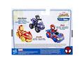 Figurina cu vehicul, Spidey and his Amazing Friends, Iron Man cu Iron Racer, F3992