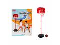 Set cos de baschet cu suport si minge, Rising Sports, 133 cm