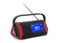 Radio pentru, cutremure, inundatii, furtuni,calamitati naturale, cutremure, camping, pescuit , cu dinam si lanterna 4000 mah