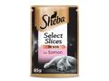 Sheba Selection hrana umeda pentru pisici adulte, cu somon in sos 85 g