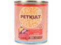 Hrana umeda pentru caini Petkult Junior cu vita 800 g
