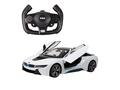 Masina cu telecomanda BMW i8 Rastar, 1:14, Alb