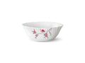 Bol salata cu decor Gloria, opal, 20 cm, Alb