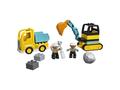 LEGO® DUPLO® - Camion si excavator pe senile (10931)