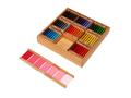 Joc educativ Cutie Culori Montessori, lemn, Multicolor