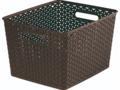 Cutie depozitare suprapozabila 18L, My Style Rattan, Curver