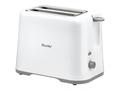 Prajitor de paine Bluesky BT870S-20, 870 W, 2 felii, Alb