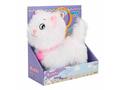 Jucarie de plus interactiva cu sunete, Puffy Friends, Pisica, Alb