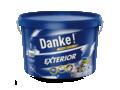 Vopsea lavabila exterior Danke, alb, 5 l