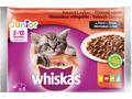 Whiskas hrana umeda pentru pisici junioare, selectii clasice in sos de carne 4 x 100g