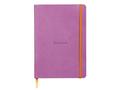 Agenda A5, 80 file, dictando, softcover, Rhodiorama, lilac