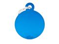 Medalion tag MyFamily Rotund Aluminiu L Blue 51735